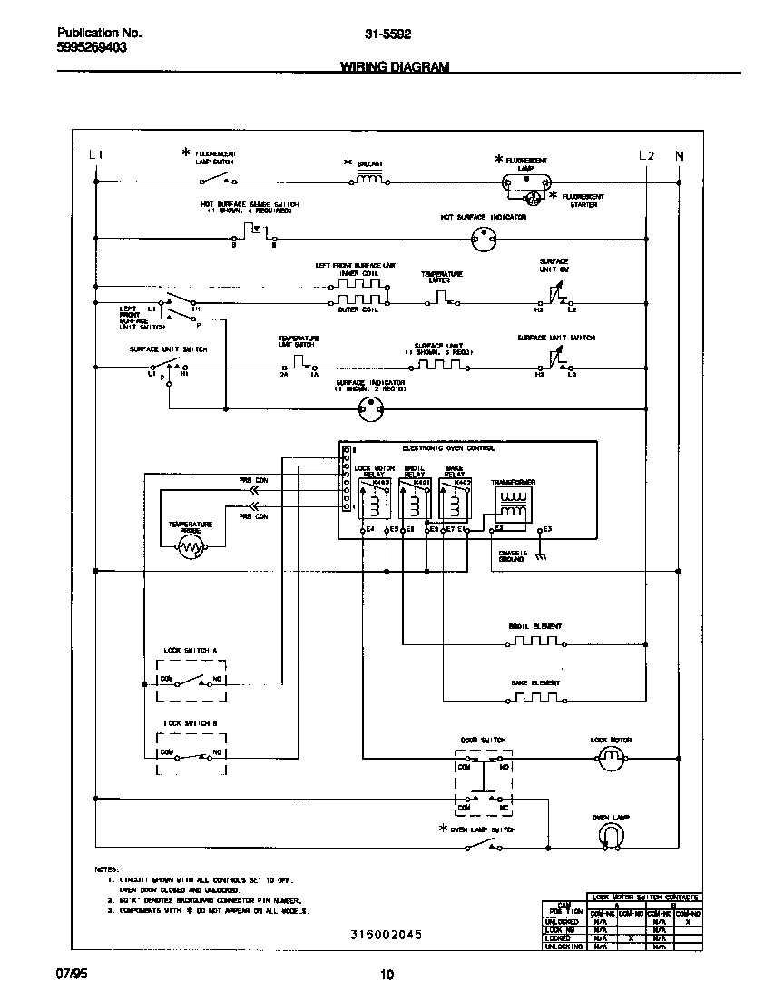 Tappan 31-5592-18-03 wiring diagram diagram