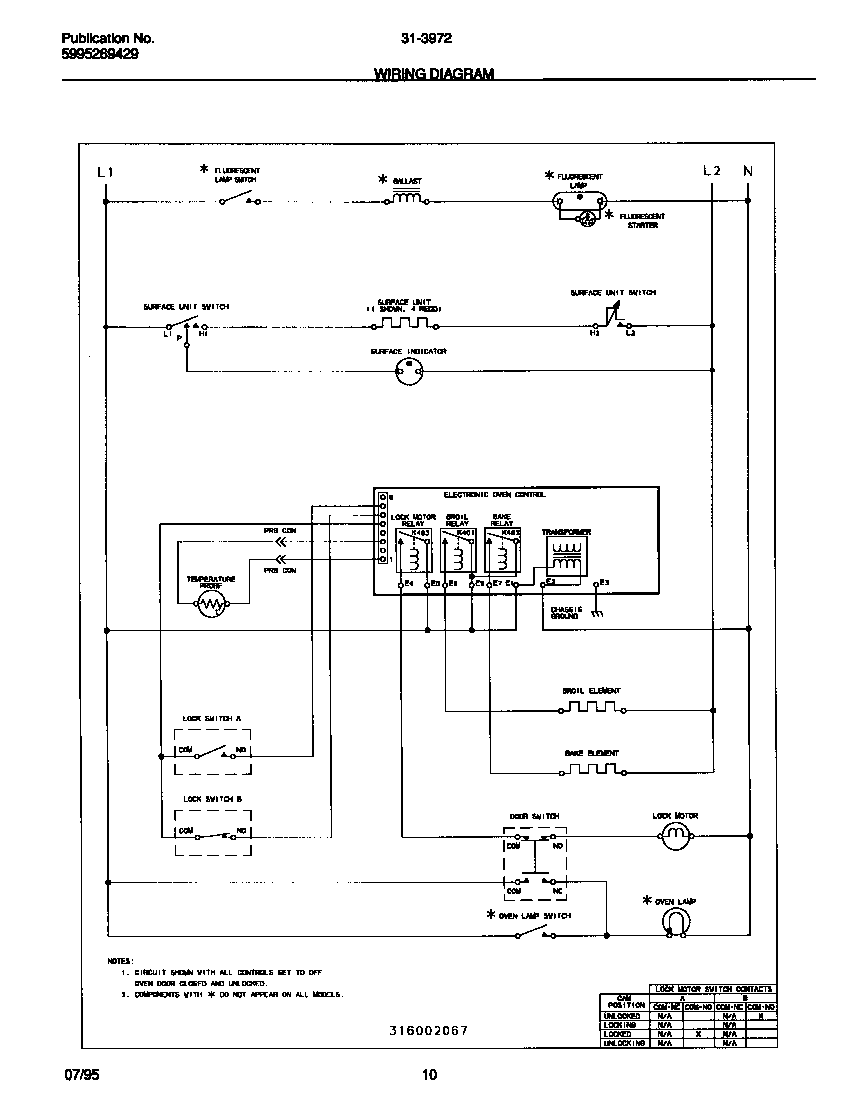 Tappan 31-3972-00-03 wiring diagram diagram