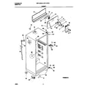 White-Westinghouse WRT18DGCZ1 cabinet diagram