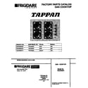 Tappan TGC3X6XCB1 cover diagram