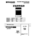 Tappan 30-4982-00-05 cover diagram