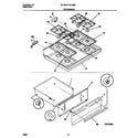 Tappan 30-4982-00-05 top/drawer diagram