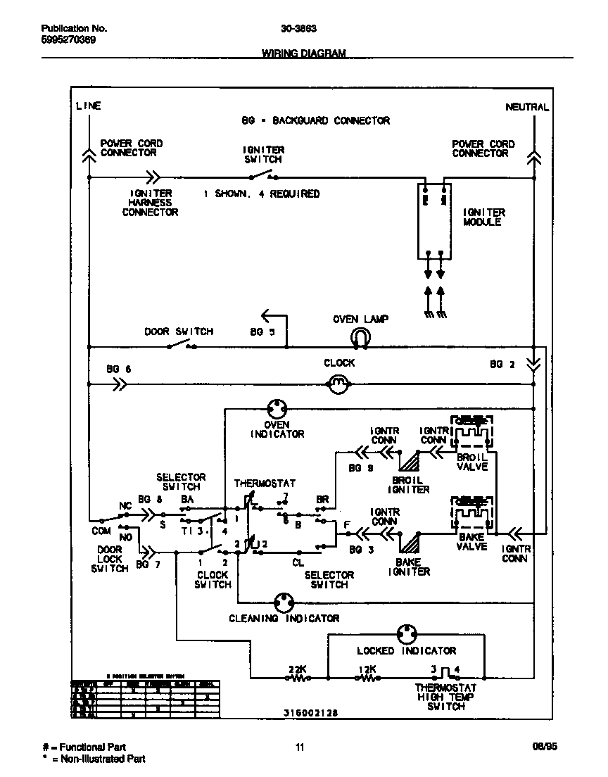 Tappan 30-3863-00-05 wiring diagram diagram