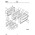 Frigidaire F04B350BDC door diagram