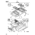 Tappan 72-3651-23-06 top/drawer diagram