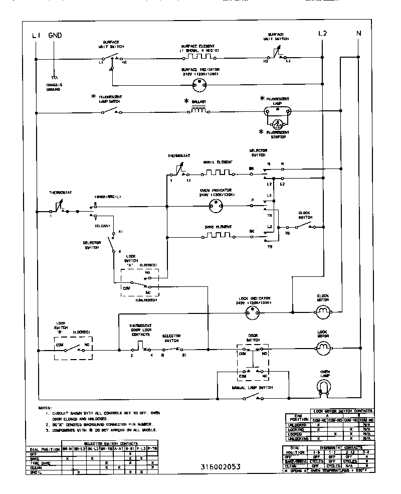 Tappan TEF352SCWA wiring diagram diagram