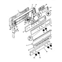 Tappan 30-3852-23-05 backguard diagram