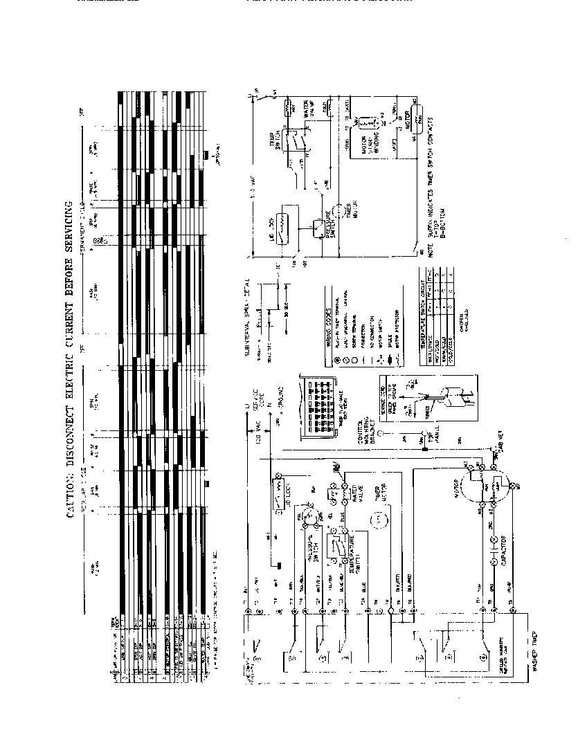 Frigidaire FWX433RBS2 wiring diagram diagram