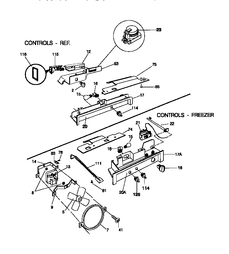 Gibson GRS22WNCW1 controls diagram