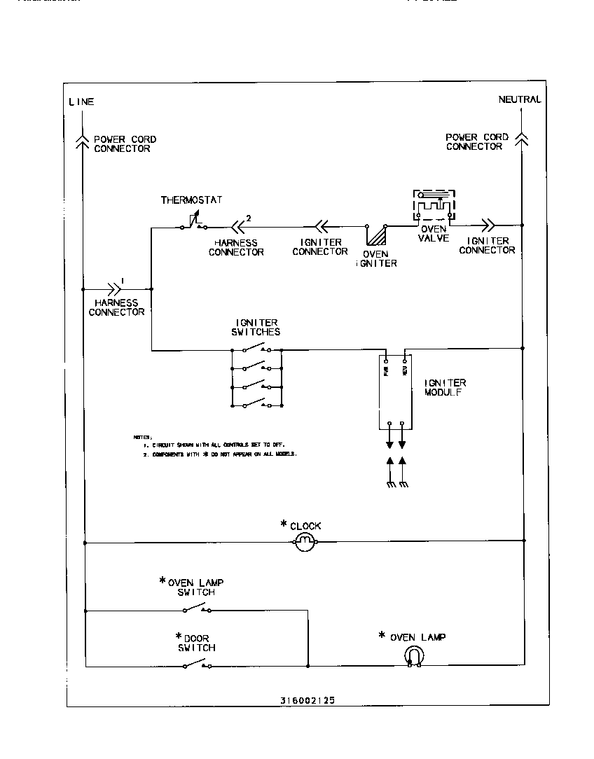 Gibson GGF322BBDC wiring diagram diagram