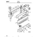 Tappan CR302VP2W03 backguard diagram