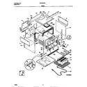 Frigidaire FED300WCWA body diagram