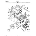 Frigidaire FED300WCD2 body diagram