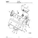 White-Westinghouse WWX433RBW3 control panel diagram