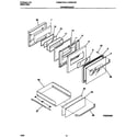 Frigidaire FGB557CBSB drawer/door diagram