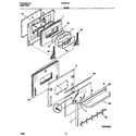 Frigidaire FED367CCS1 door diagram