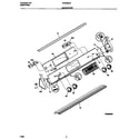 Frigidaire FED355CCBB backguard diagram