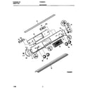Frigidaire FES355CCBA backguard diagram