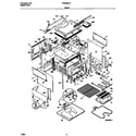 Frigidaire FES355CCBA body diagram