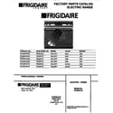 Frigidaire FED367CCS3 cover diagram