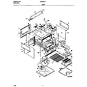 Frigidaire FED367CCS3 body diagram