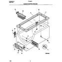 Frigidaire FFC23M7CW1 cabinet/control/shelves diagram