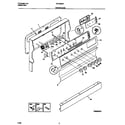 Tappan TEF350SCWB backguard diagram
