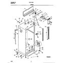 White-Westinghouse WRT21NRCD1 cabinet diagram