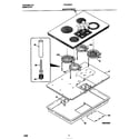 Frigidaire FEC3X9XCT1 main top/body diagram