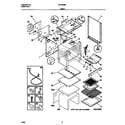 Frigidaire FGF350BBWB body diagram