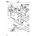 Frigidaire FGF353BAWB burner diagram