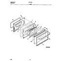 Frigidaire FEF357BAWE door diagram