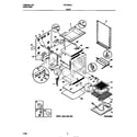 Frigidaire FEF350CCTD body diagram