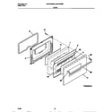 Universal/Multiflex (Frigidaire) MGF345BBDD door diagram