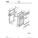 Universal/Multiflex (Frigidaire) MRT15CNCD1 door diagram