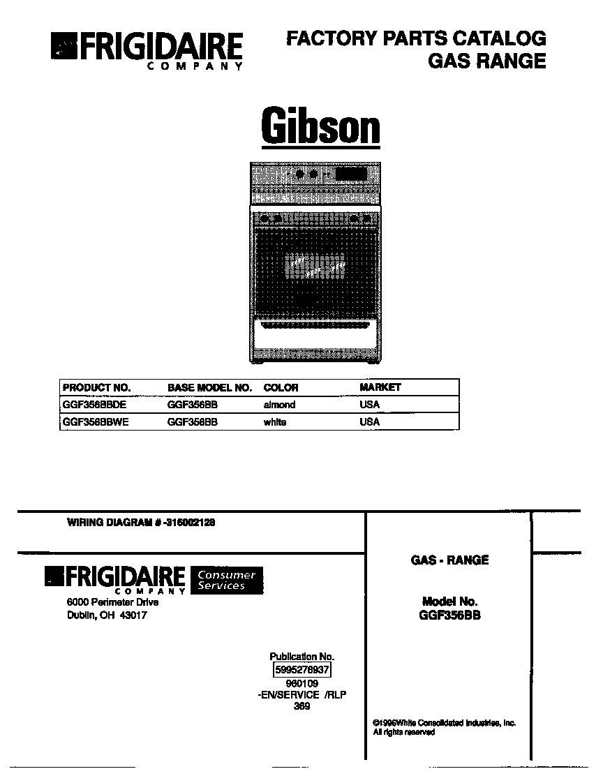 Gibson GGF356BBDE cover diagram