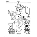 White-Westinghouse WGF355BADF body diagram