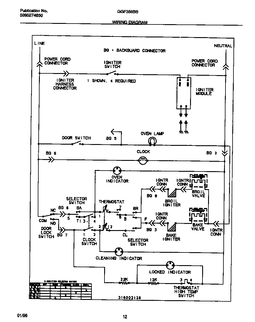 Gibson GGF356BBDD wiring diagram diagram