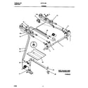 Universal/Multiflex (Frigidaire) MPF311SBDB burner diagram