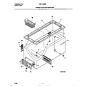 Universal/Multiflex (Frigidaire) MFC15M5BW2 cabinet/control/shelves diagram