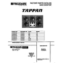 Tappan TGC6X8XCB1 cover diagram