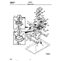 Tappan TGC6X8XCB1 burner parts diagram