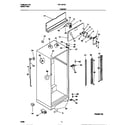 Frigidaire FRT18PRCD1 cabinet diagram