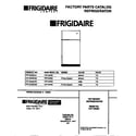 Frigidaire FRT16RSCD1 cover diagram