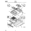 Tappan TGO346BCDB top/drawer diagram