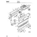 White-Westinghouse WGF350SADD backguard diagram