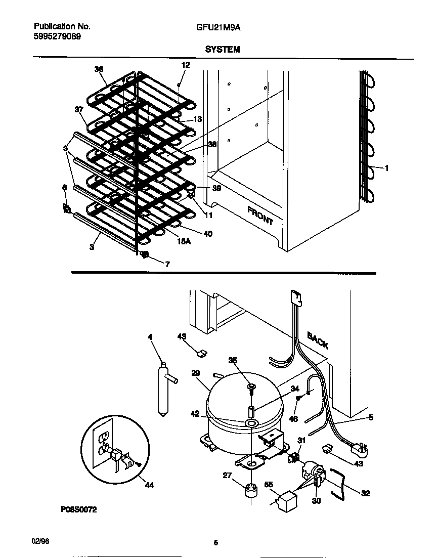 Gibson GFU21M9AW6 system diagram