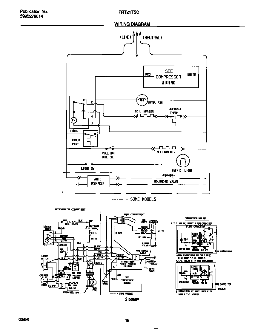 Frigidaire FRT21TSCD2 wiring diagram diagram