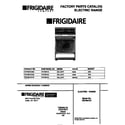 Frigidaire FEF387CCSE cover diagram