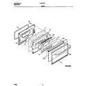 Frigidaire FEF387CCSE door diagram